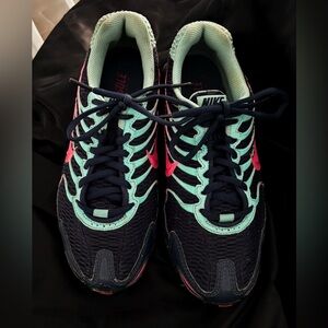 Nike Air Women's Sneakers - Black, Pink, and Mint